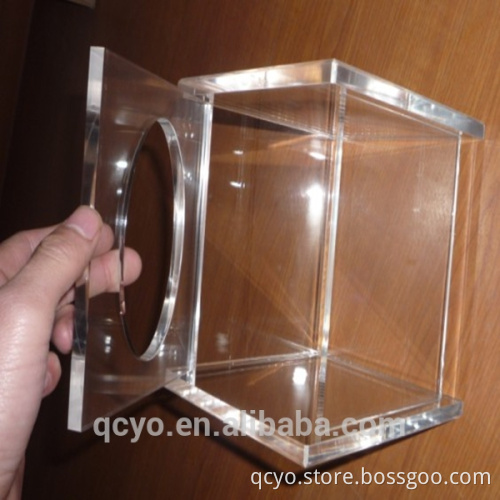 2015 shenzhen supplier new productsclear / flower tissue box